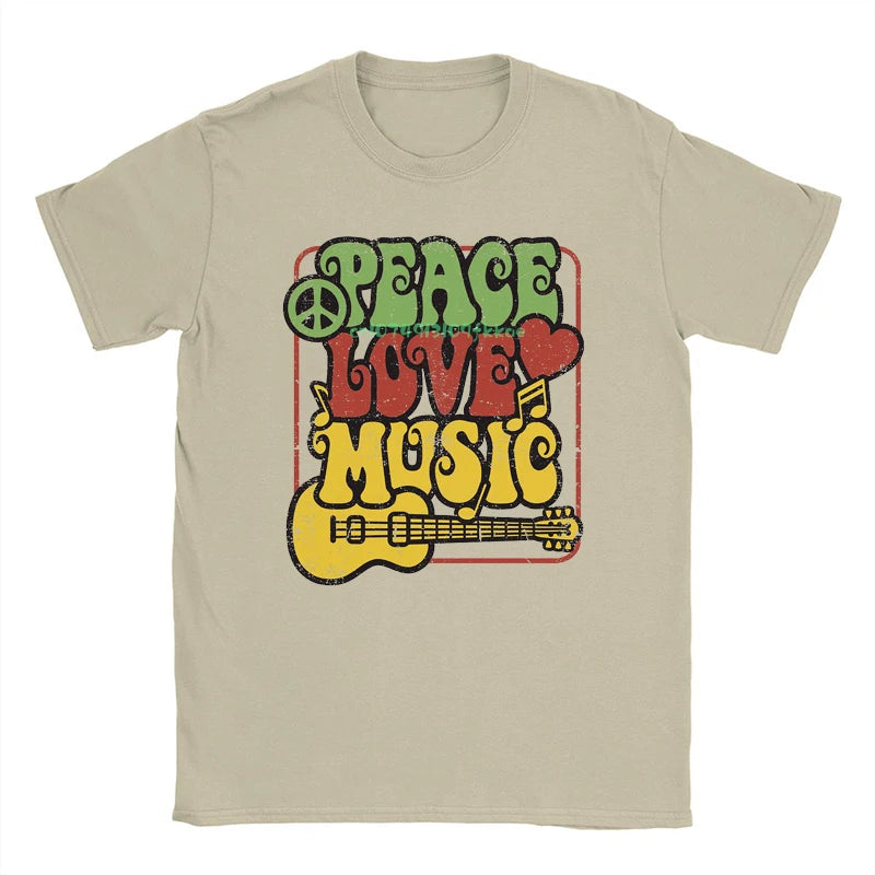 Peace Love Music T-shirt