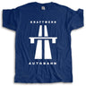 Kraftwerk Autobahn Mens T-Shirt with White Print