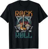 Vintage Retro 80s Rock & Roll Music T-Shirt