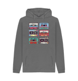 Slate Grey Printed Hoody Front
