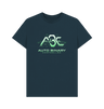 Denim Blue Printed T-shirt Front