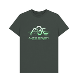 Dark Grey Printed T-shirt Front