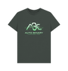 Dark Grey Printed T-shirt Front