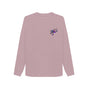 Mauve Womens Cartoon Character Flying V Sweater