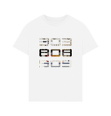 White Printed T-shirt Front