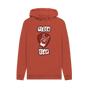 Rust \"Pluck Yeah\" Graphic Mens Guitar Rock Hoodie