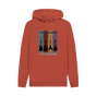 Rust \"It's Not Hoarding If It's Guitars\" Guitarist Mens Hoodie