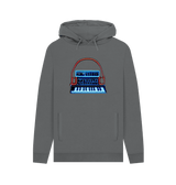 Slate Grey Printed Hoody Front