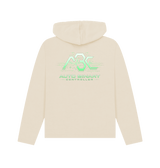 Oat Printed Hoody Back