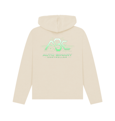 Oat Printed Hoody Back