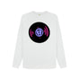 White Women's Record Graphic Sweatshirt