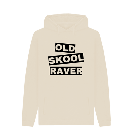 Oat Printed Hoody Front