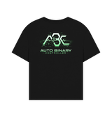Black Printed T-shirt Back