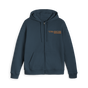 Navy Zip hoody Front