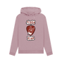 Mauve \"Pluck Yeah\" Graphic Rock Guitar Womens Pullover Hoodie
