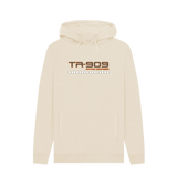 Oat Printed Hoody Front