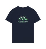 Navy Printed T-shirt Back