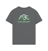 Slate Grey Printed T-shirt Back