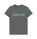 Slate Grey Printed T-shirt Front