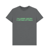 Slate Grey Printed T-shirt Front