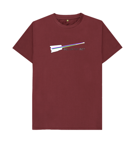 Red Wine \"B2... Or Not B2?\" Hohner B2 Bass Guitar Graphic Mens T-Shirt