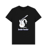 Black \"Fender Bender\" Liquid Stratocaster T-Shirt