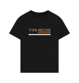 Black Printed T-shirt Front