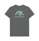 Slate Grey Printed T-shirt Back