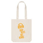 Natural Drop Beats Not Bombs Sound Shirts Yellow Logo Shopper Bag