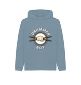 Stone Blue Kids Drummer Boy Hoodie