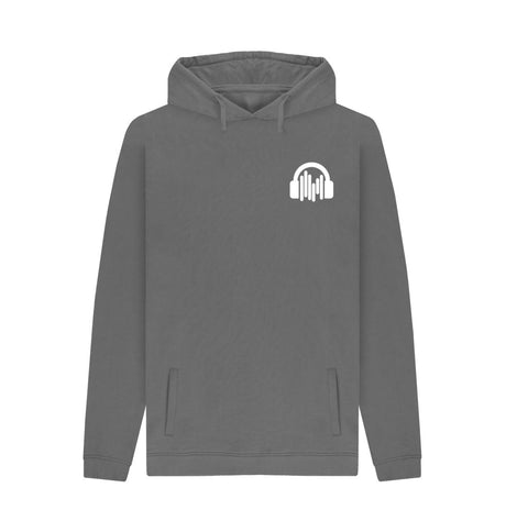 Slate Grey SoundShirts Back Printed Hoodie