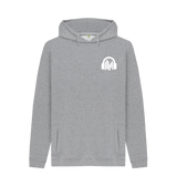Light Heather Printed Hoody Front