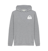 Light Heather SoundShirts Back Printed Hoodie