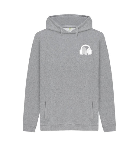 Light Heather SoundShirts Back Printed Hoodie