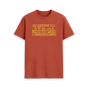 Rust Printed T-shirt Front