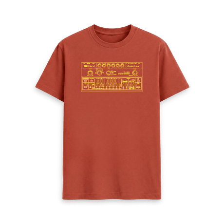 Rust Printed T-shirt Front