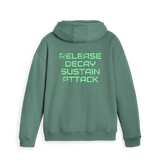 Surf Zip hoody Back