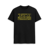 Black Printed T-shirt Front