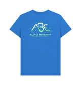 Bright Blue Printed T-shirt Back