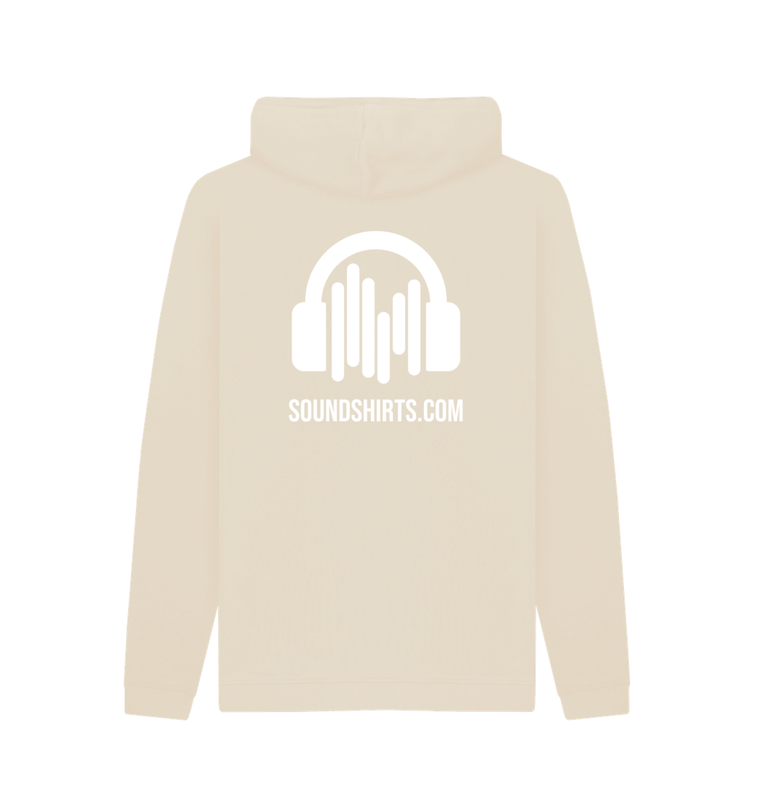 Oat Printed Hoody Back