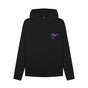 Black Womens Cartoon Character Flying V hoodie