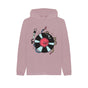 Mauve Kids Cartoon DJ Hoodie