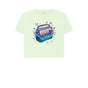 Pastel Green Women's Sync Or Swim Boxy Fit T-Shirt