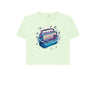 Pastel Green Women's Sync Or Swim Boxy Fit T-Shirt