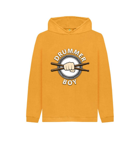 Mustard Kids Drummer Boy Hoodie