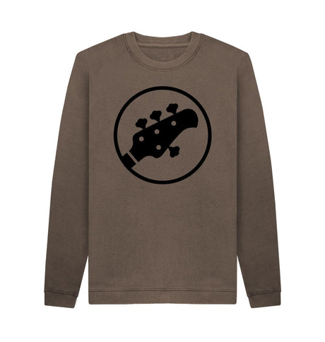Chocolate Mens Stingray Guitar Head Sweatshirt