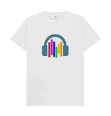 White Printed T-shirt Front