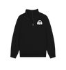 Black Sound Shirts Pocket Logo Quarter Zip Unisex Sweatshirt