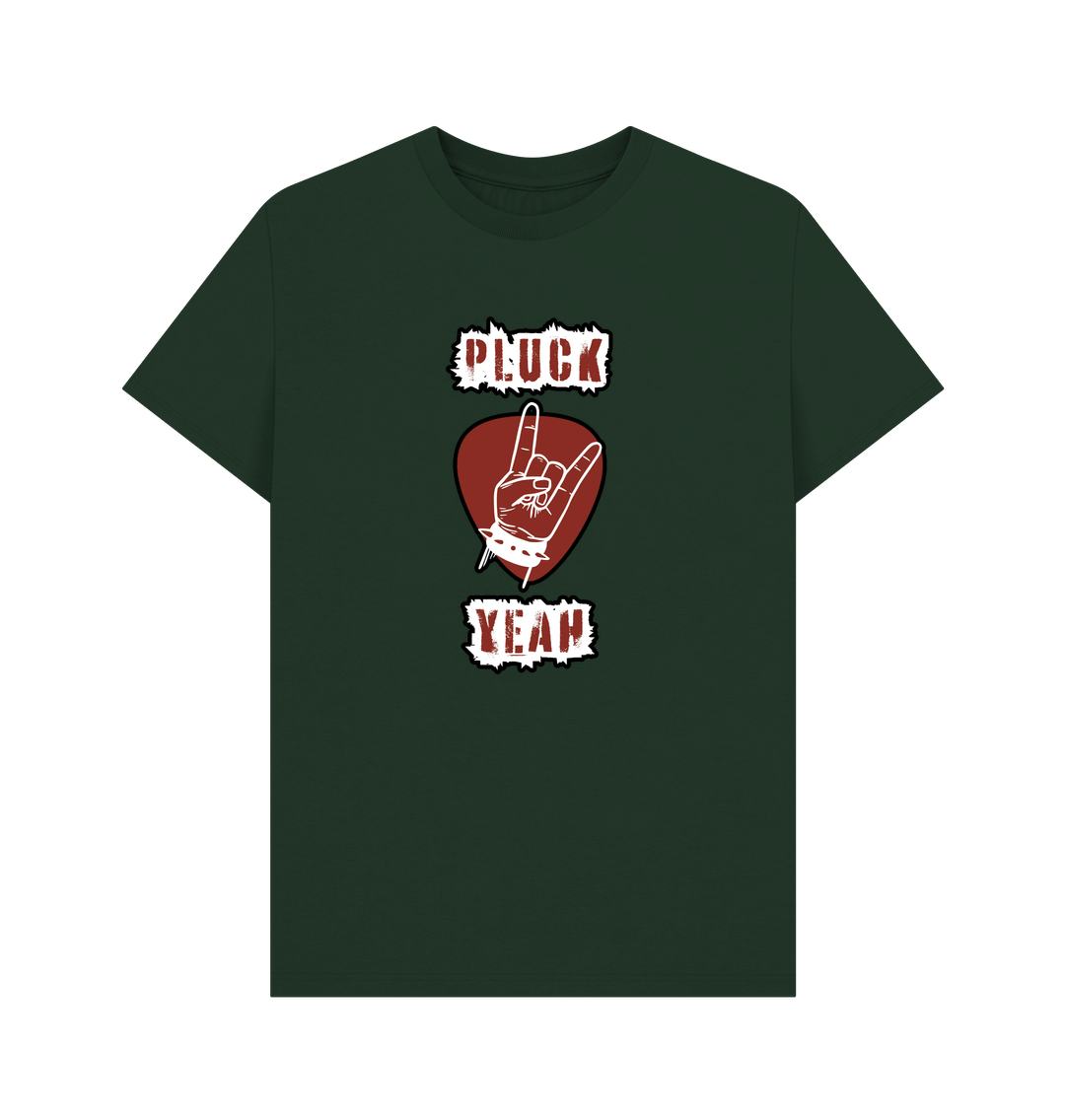 Evergreen \"Pluck Yeah\" Graphic Mens T-Shirt