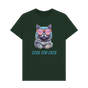 Evergreen \"Cool For Cats\" Graphic Mens T-Shirt